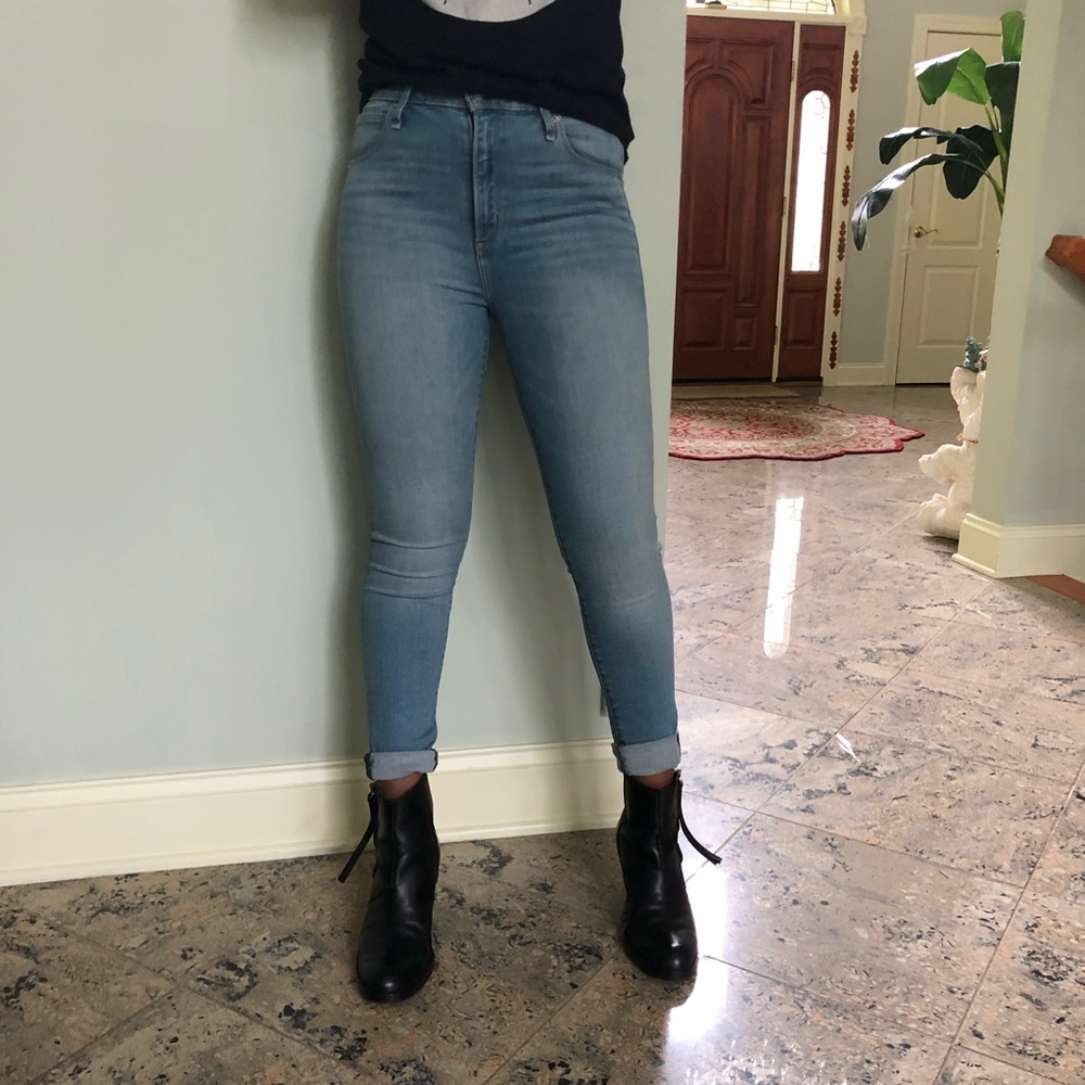 Abercrombie Super Skinny High Rise